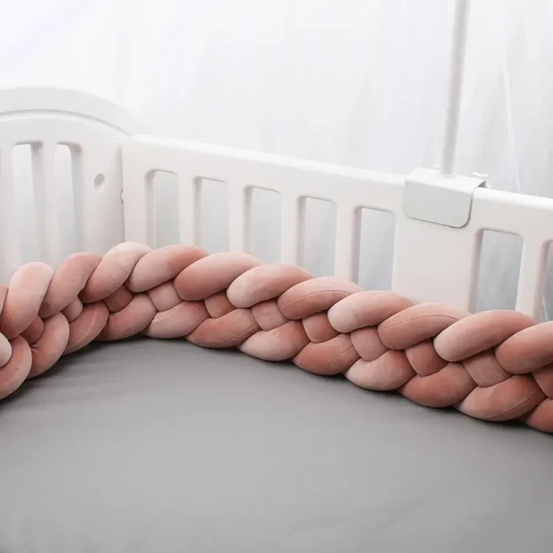 Tresse de lit terracotta pour bébé
